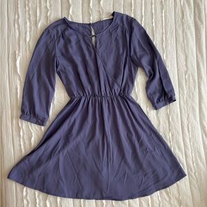 Elegant Lavender Women's Dress